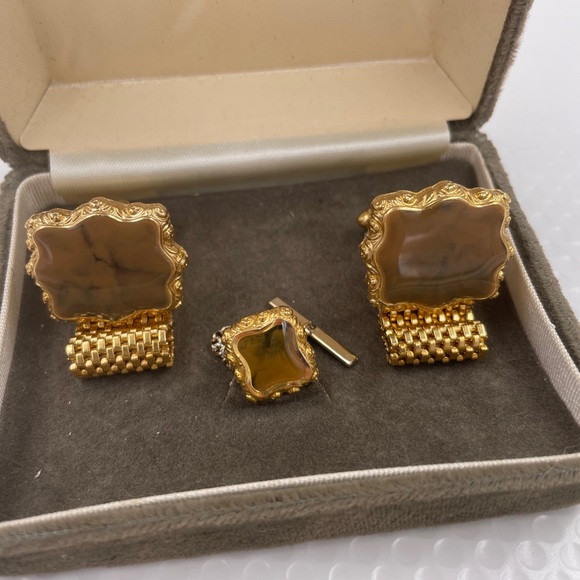 Danté vintage cufflinks and Tie Tack NWOT - Picture 5 of 14